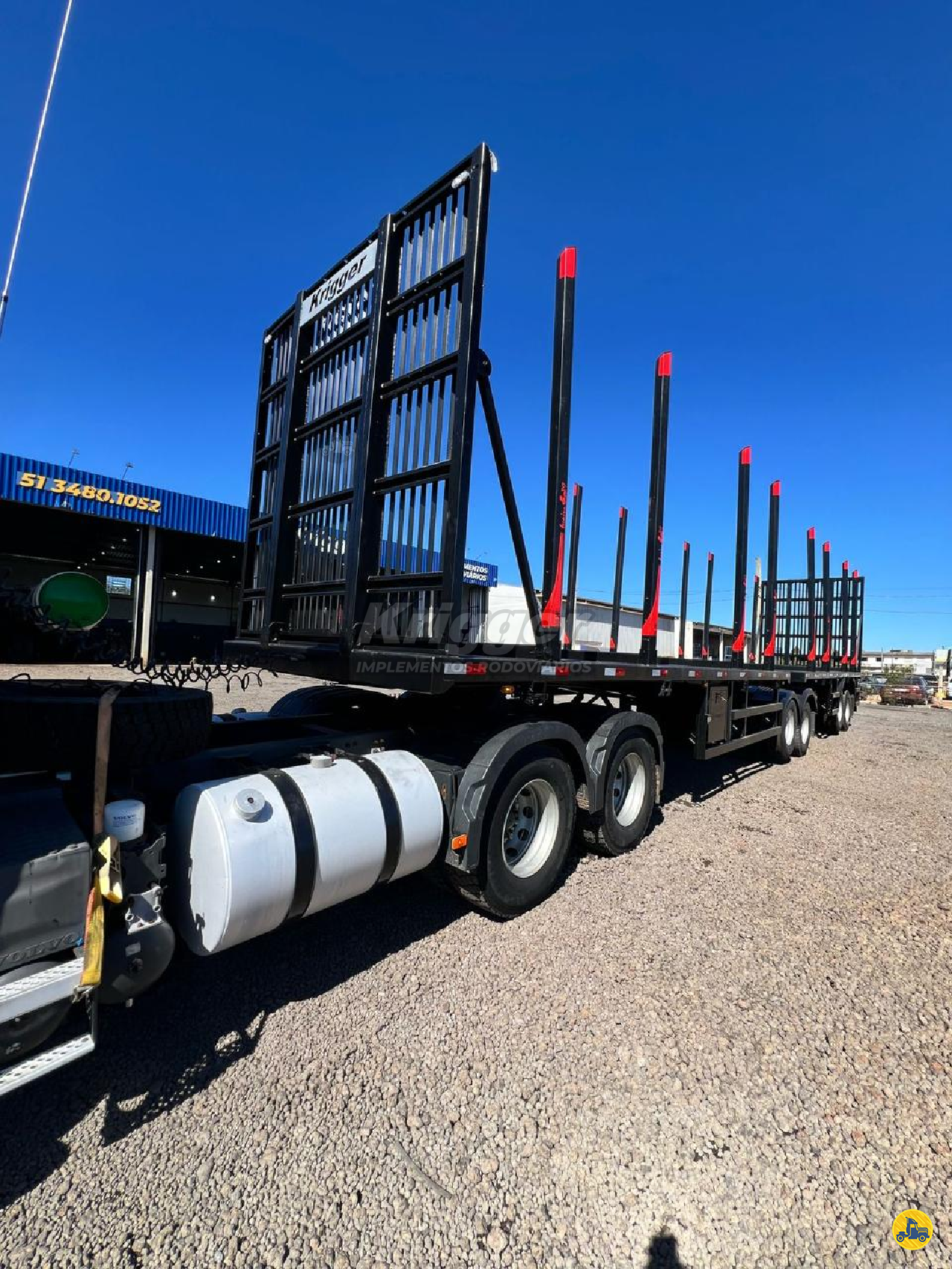 CARRETA BITREM FLORESTAL Krigger Implementos Rodoviários GUAIBA RIO GRANDE DO SUL RS